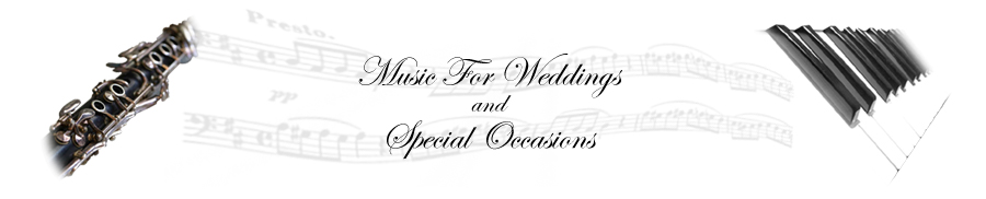 Live music and musicians for weddings and special occasions featuring piano and woodwind duo from Staffordshire
